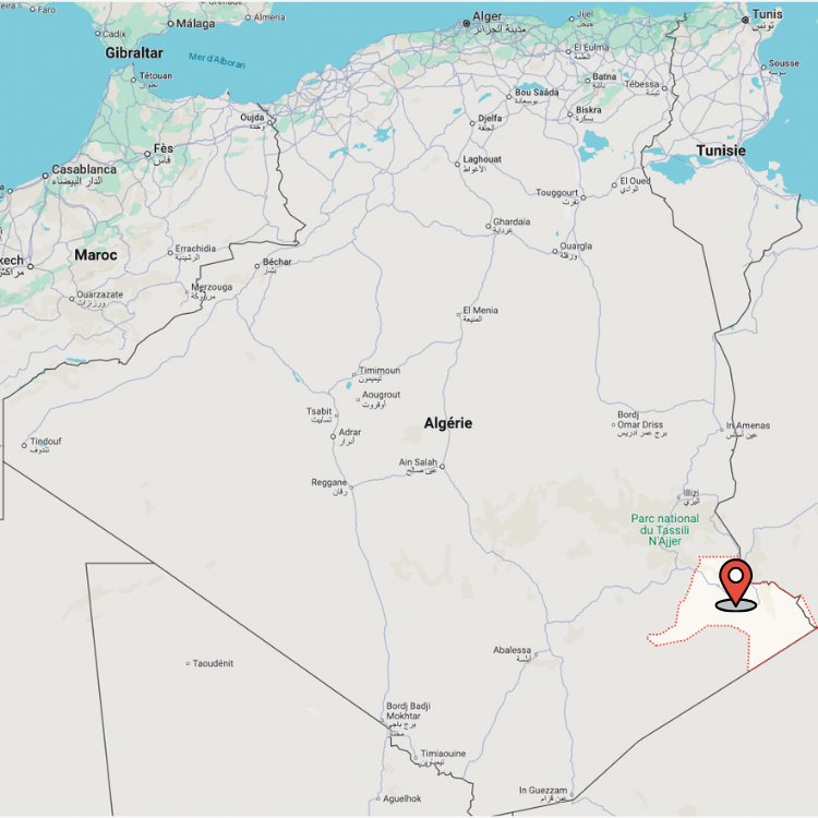 Où se trouve Djanet Où se trouve Djanet