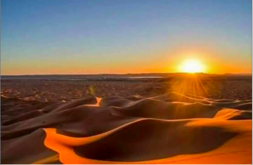 timimoun couché de soleil